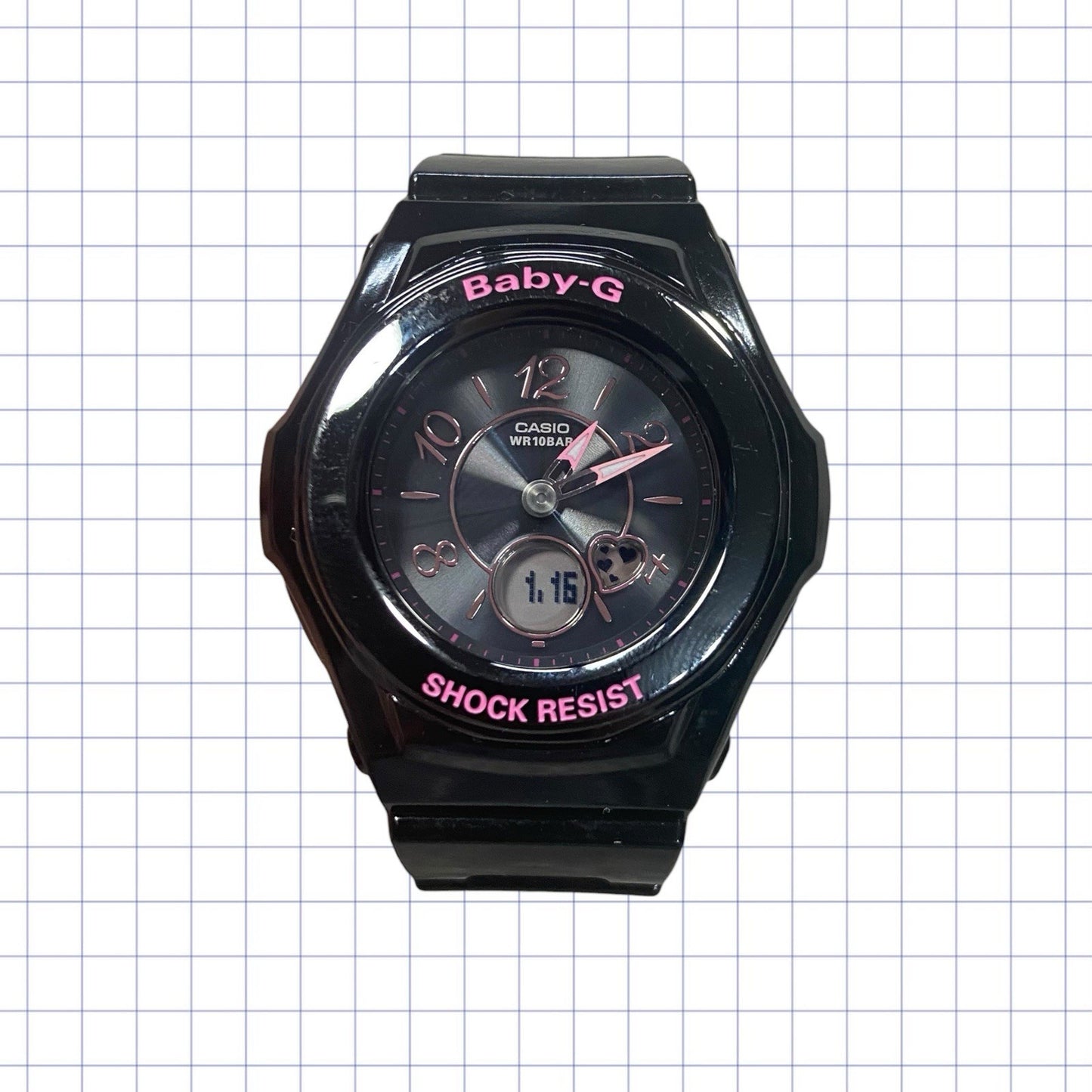Casio Baby-G BGA-121C Analog Digital Watch