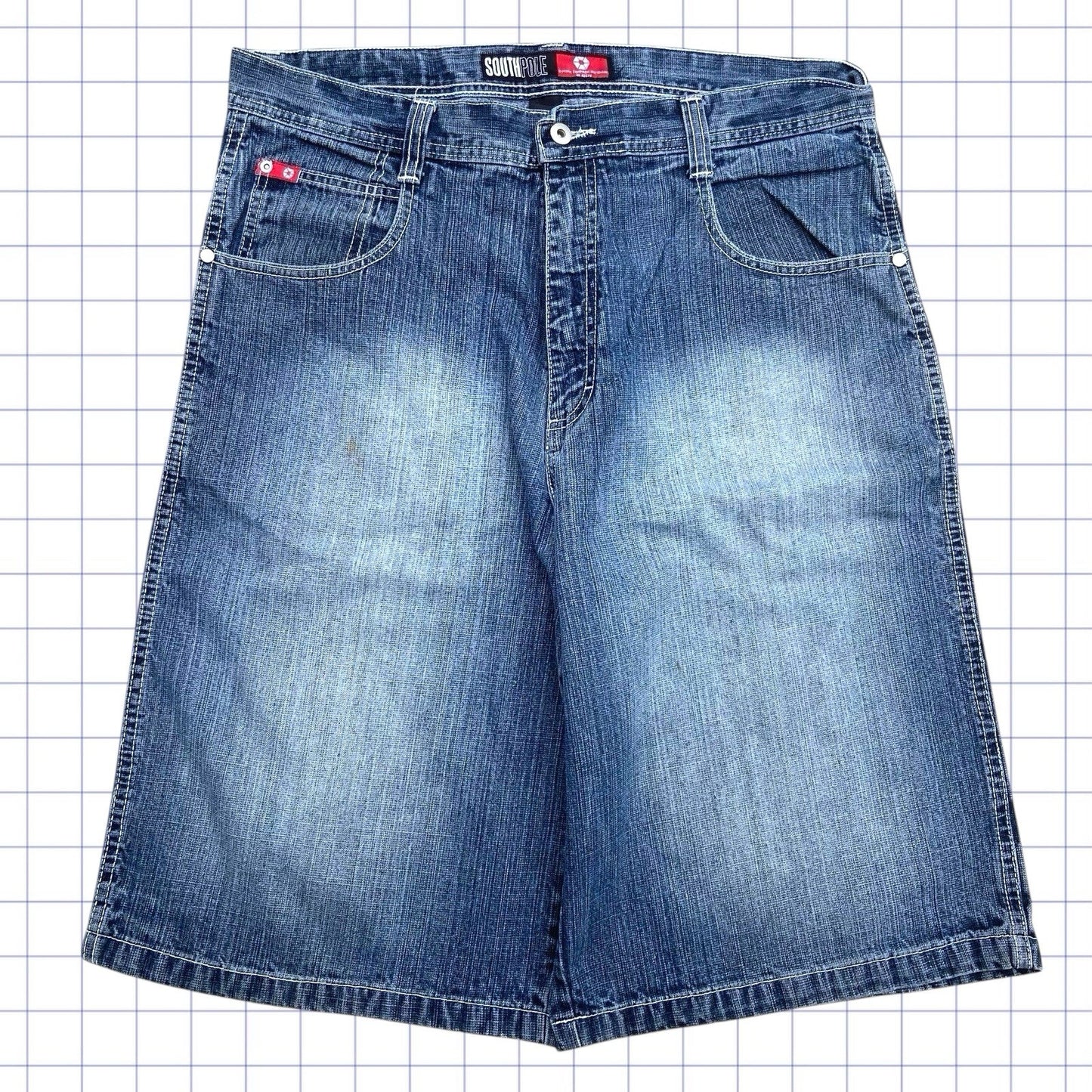 Vintage Southpole Red Tab Jorts - 36W