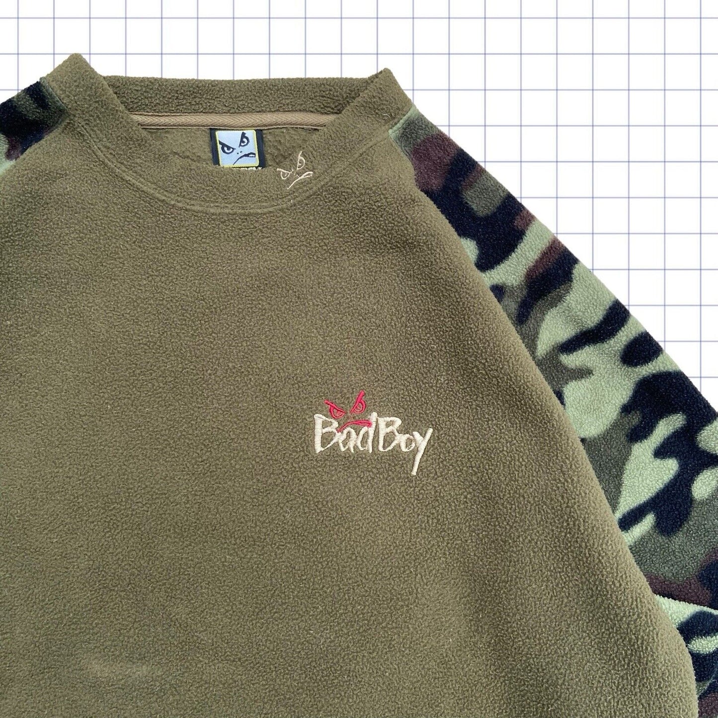 Vintage Bad Boy Camo Fleece - M