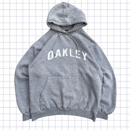 Vintage Oakley Spellout Hoodie - M/L