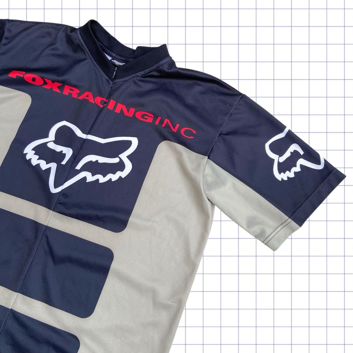 Vintage Fox Racing Cyclist T-Shirt - L