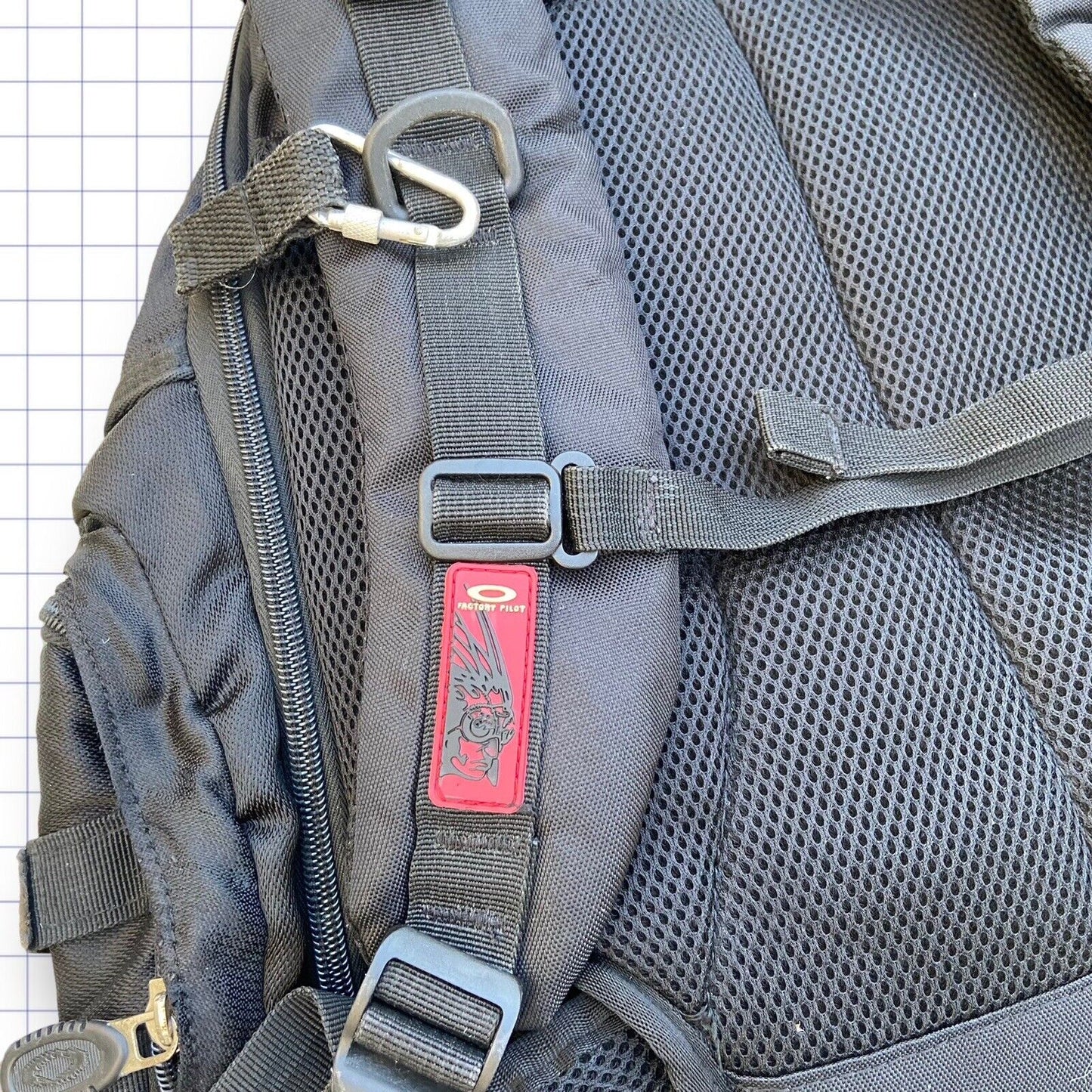Vintage Stealth Black Tactical Field Oakley Backpack