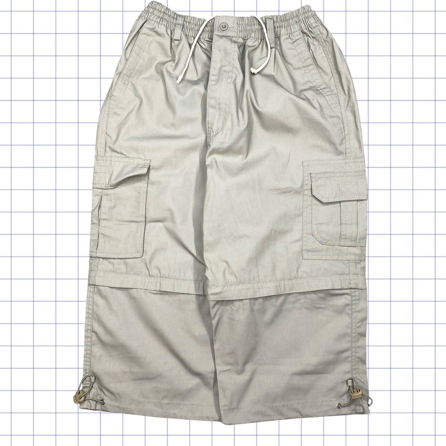 Y2K 3/4th Long Detachable Shorts - 28W-32W