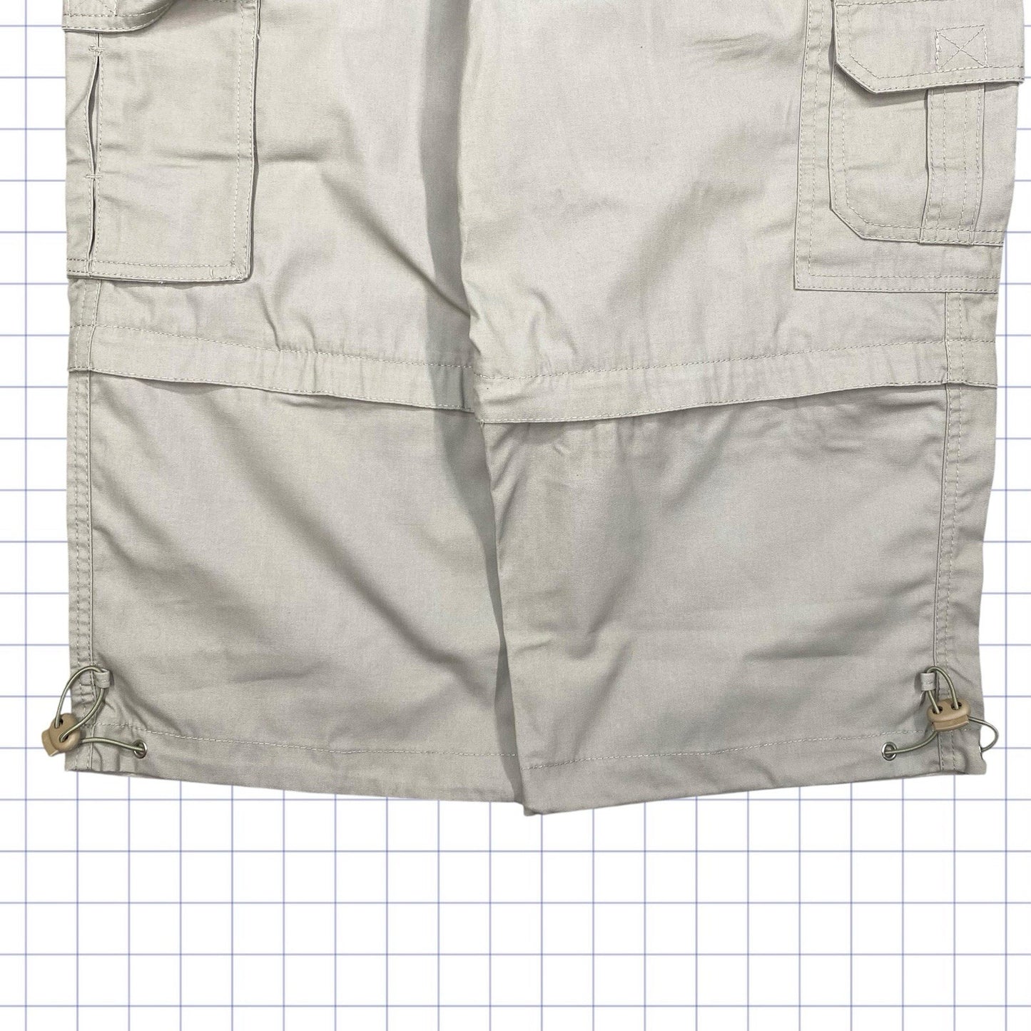 Y2K 3/4th Long Detachable Shorts - 28W-32W