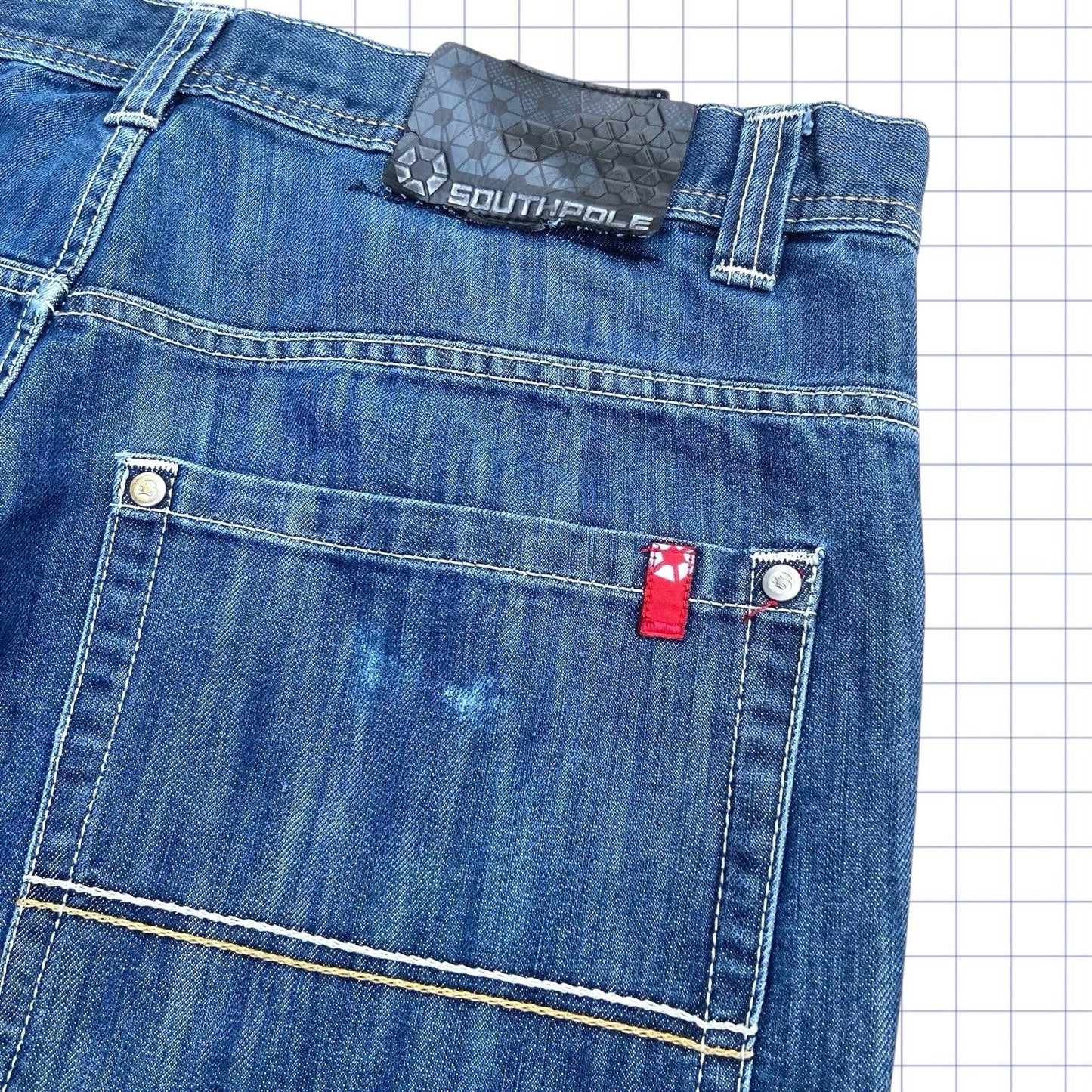 Vintage Southpole Red Label Jorts - 34W