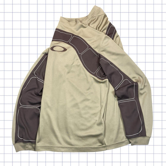 ヴィンテージ オークリー パネル ロングスリーブ Tシャツ - M/L