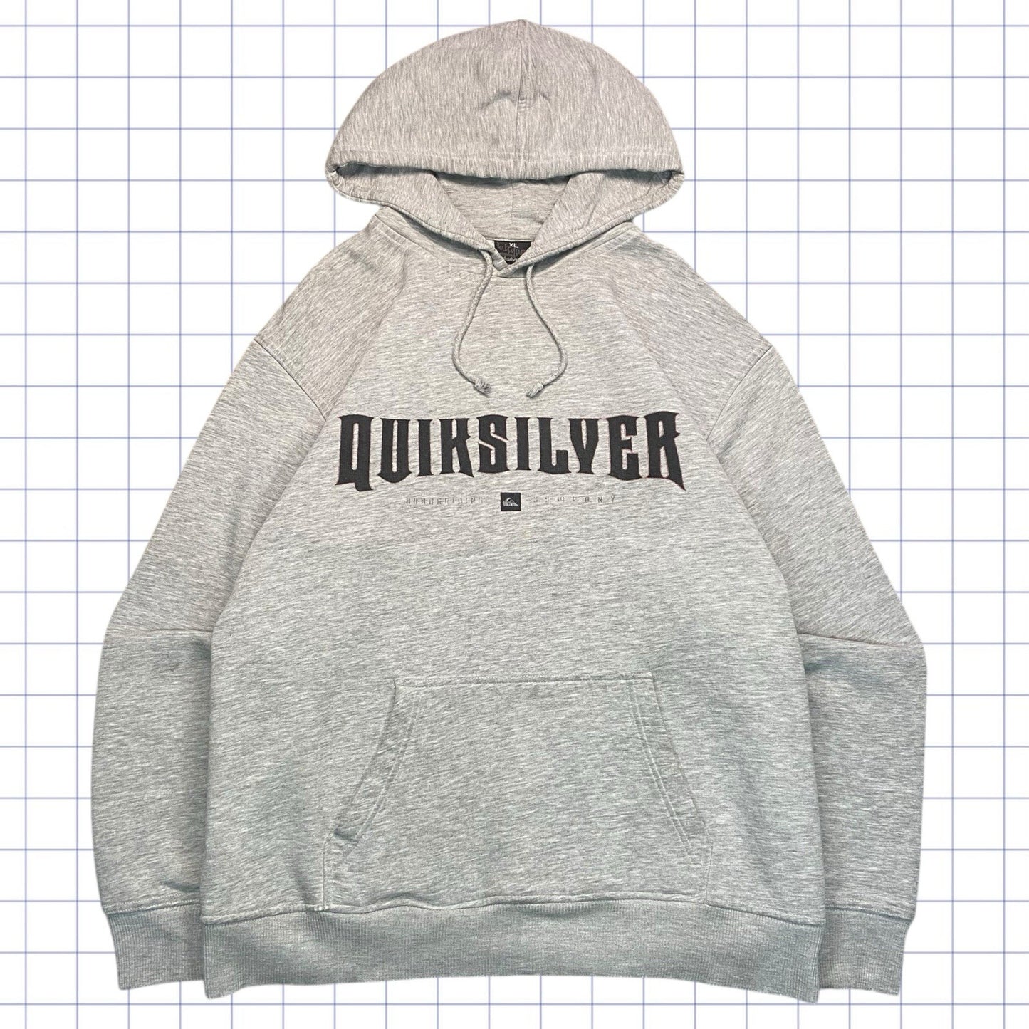 Vintage Quiksilver Spellout Hoodie - L/XL