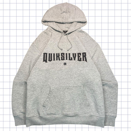 Vintage Quiksilver Spellout Hoodie - L/XL