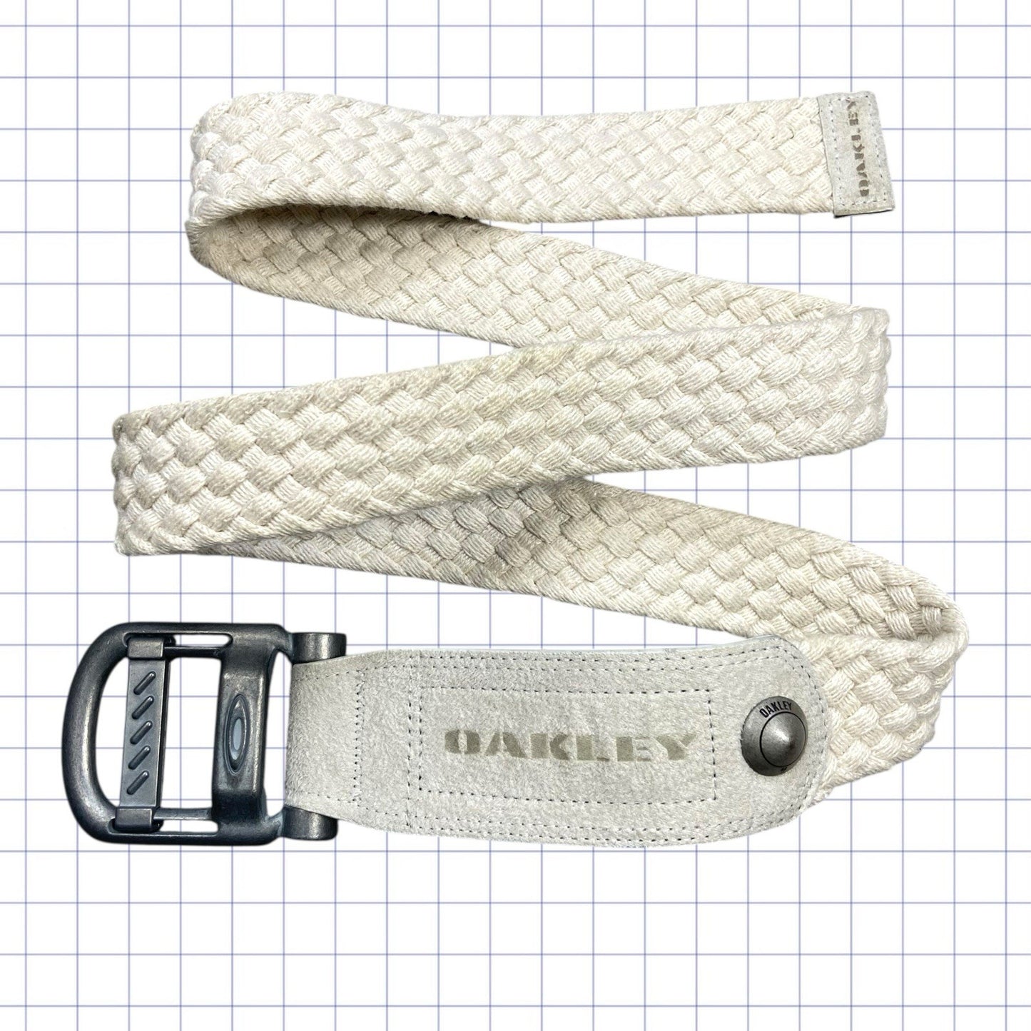 Early 2000s Oakley Spellout Belt