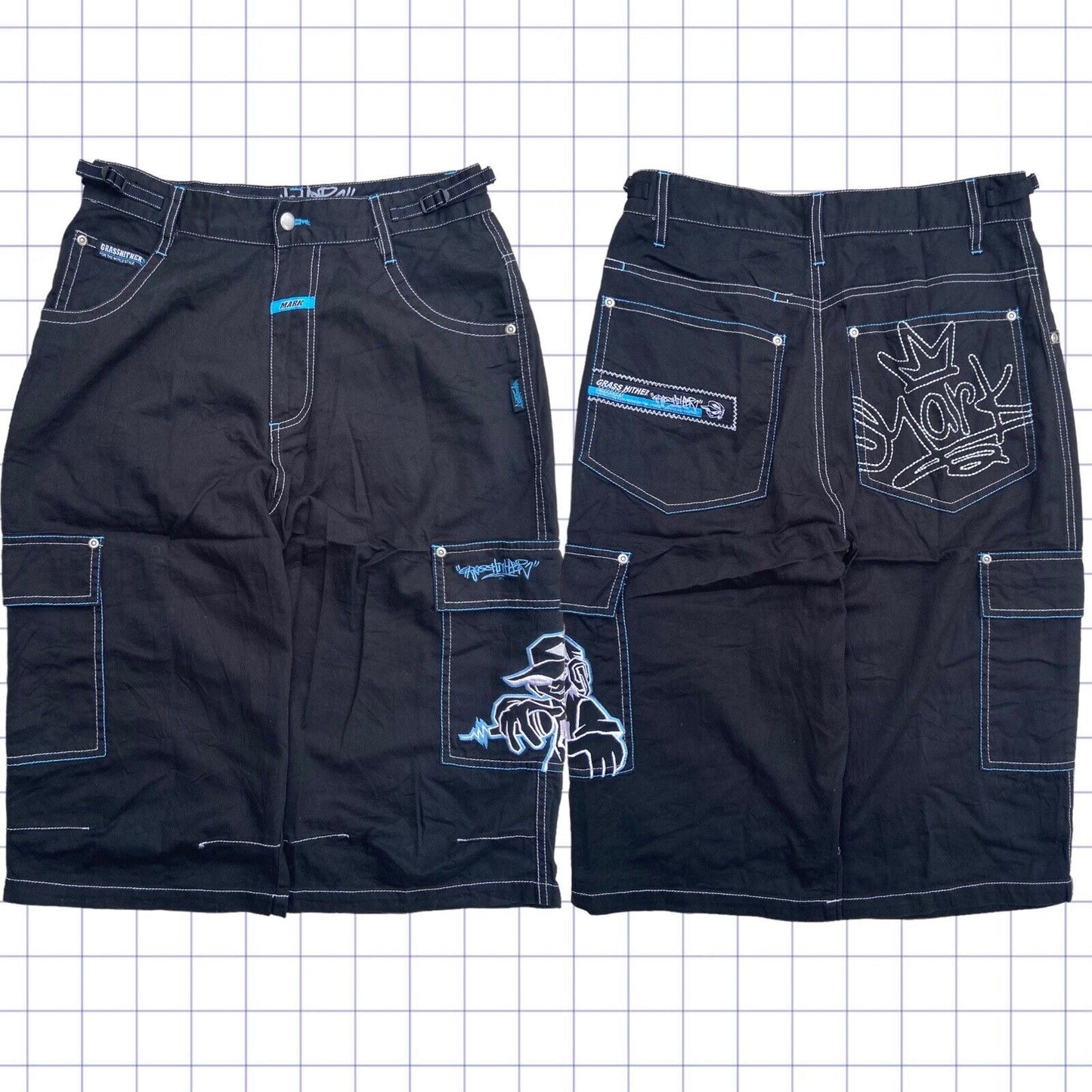 Jnco Style DJ Jorts - 30W 26L