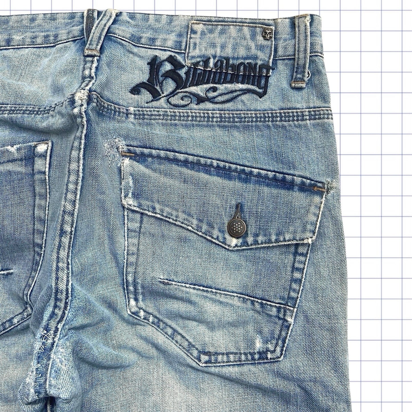Calça jeans vintage Billabong - tamanho 32W