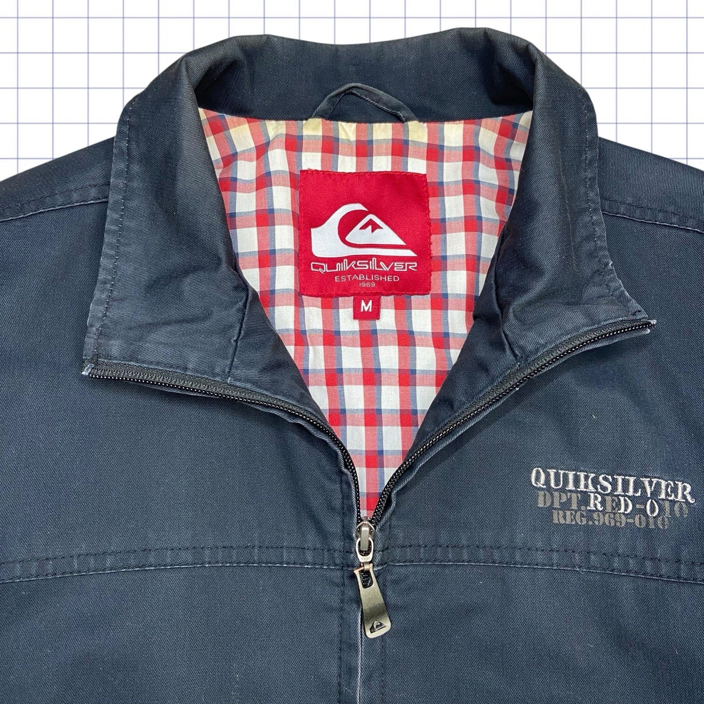 ヴィンテージ クイックシルバー ハリントンジャケット - S/M