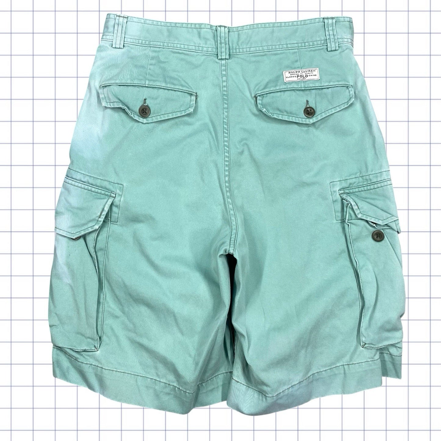 Vintage Polo Ralph Cargo Shorts - 30W