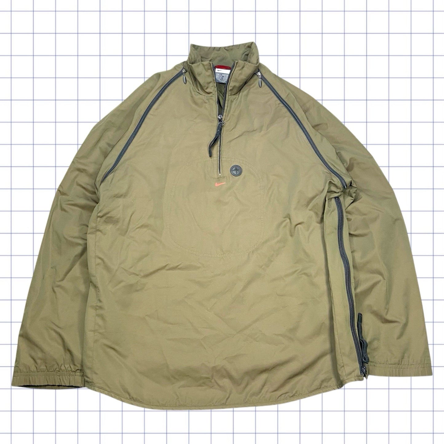 2000s Nike Morse Code Transformer MP3 Jacket - M/L