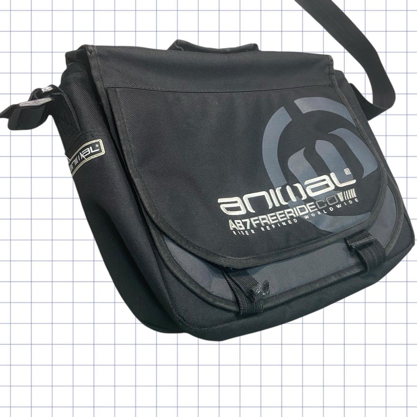 Vintage Animal Messenger Bag