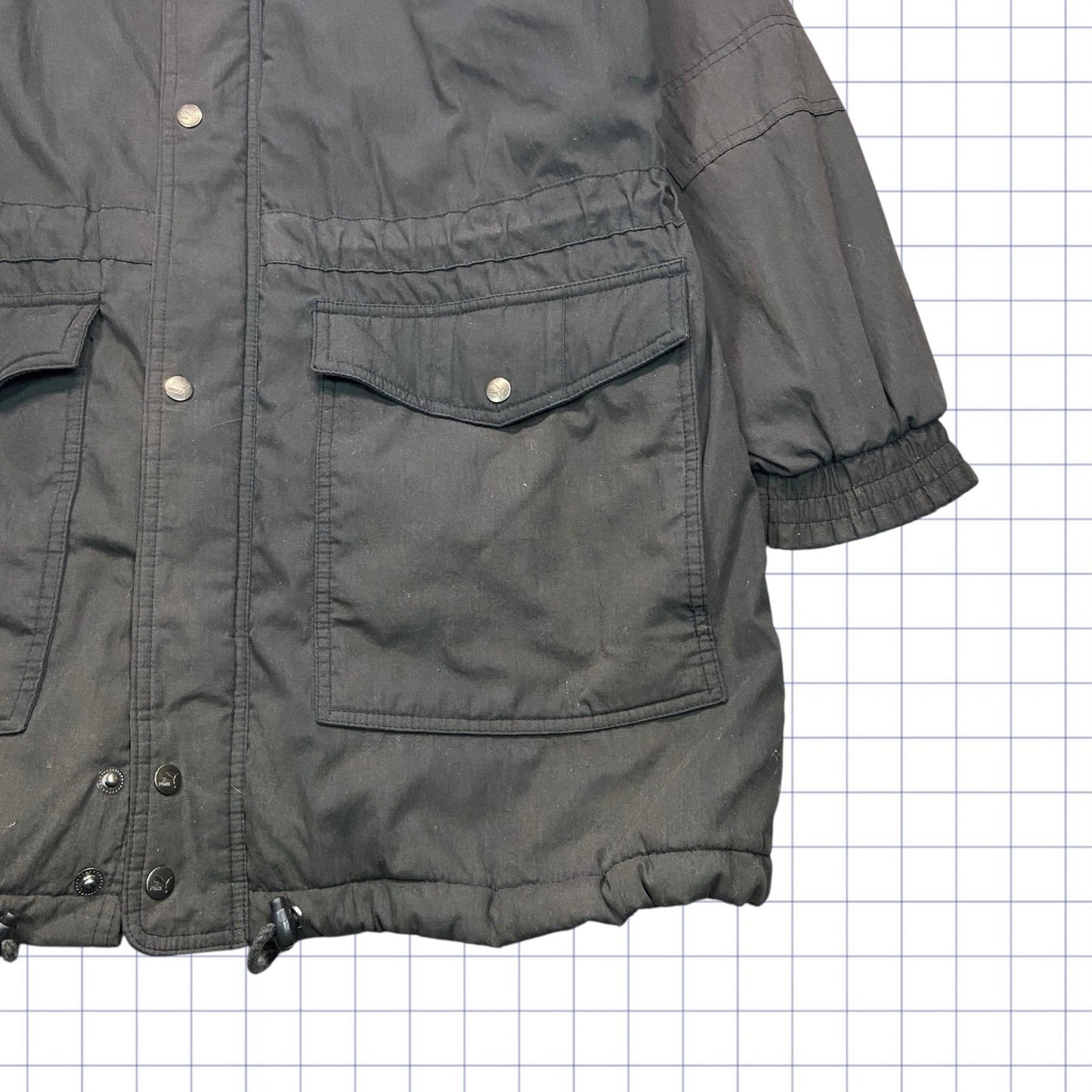 Vintage Puma Trench Coat - L