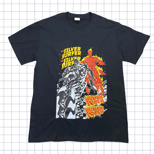 Marvel Human Torch & Silver surfer Tshirt - S/M
