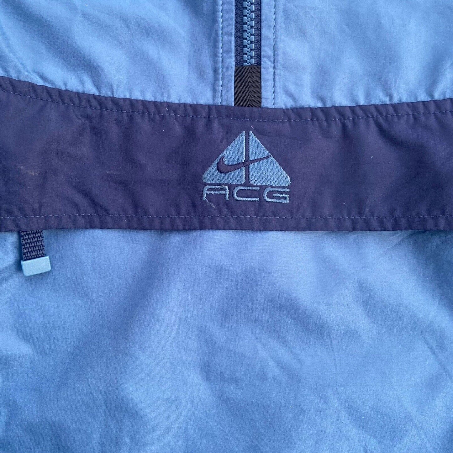 Rare Vintage 90’s 1/4th Zip Up Nike ACG Packable Windbreaker Jacket - XL
