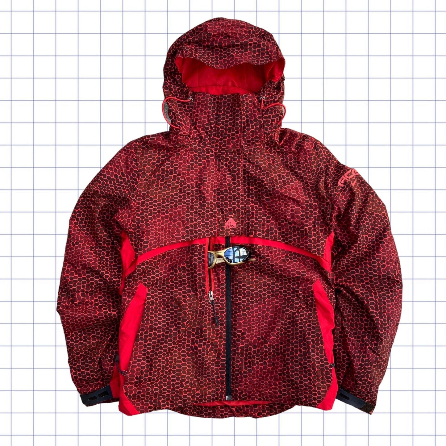 Nike Acg Storm Fit Hexagon Jacket - S