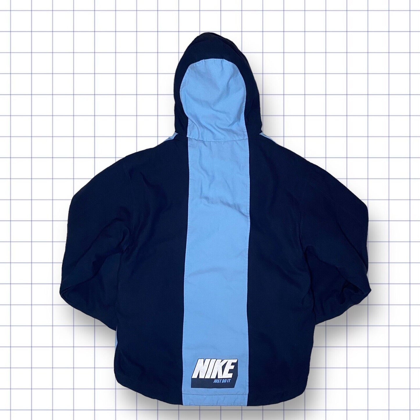 Nike Centre Swoosh Retro Spell Out Half Zip Fleece Jacket