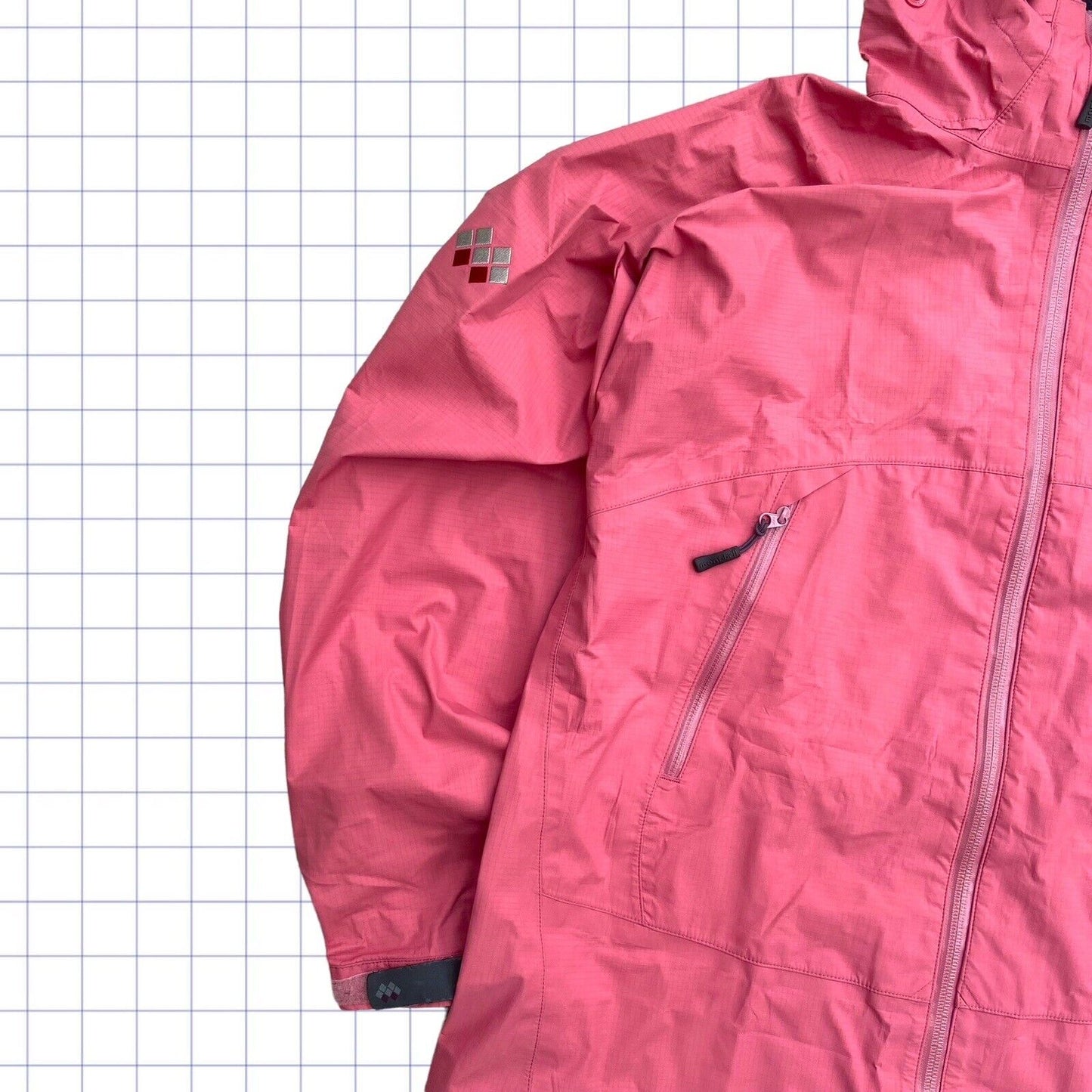 Vintage Pink Montbell Goretex XCR Jacket - M