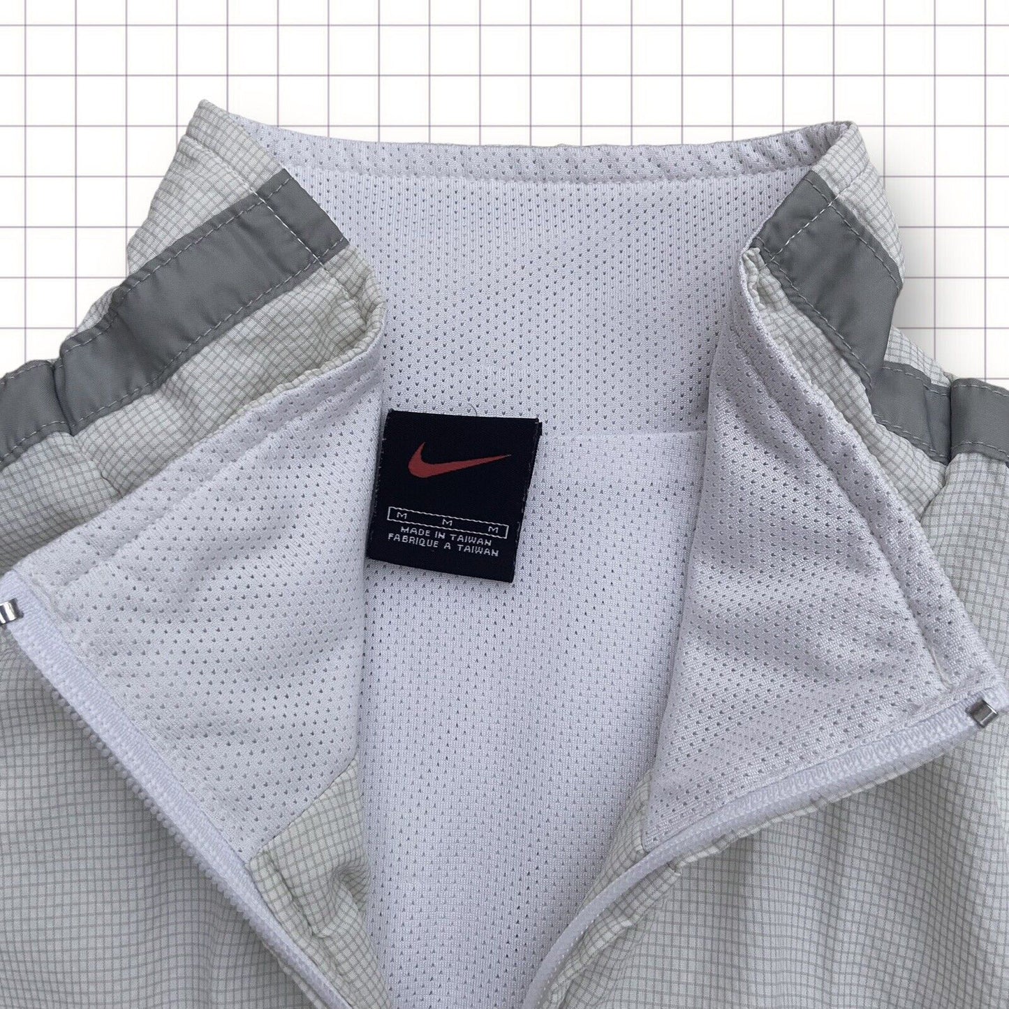 Vintage Nike Challenge Court Tennis Tracksuit  - White/Cream - Medium