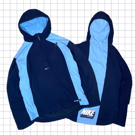 Nike Centre Swoosh Retro Spell Out Half Zip Fleece Jacket