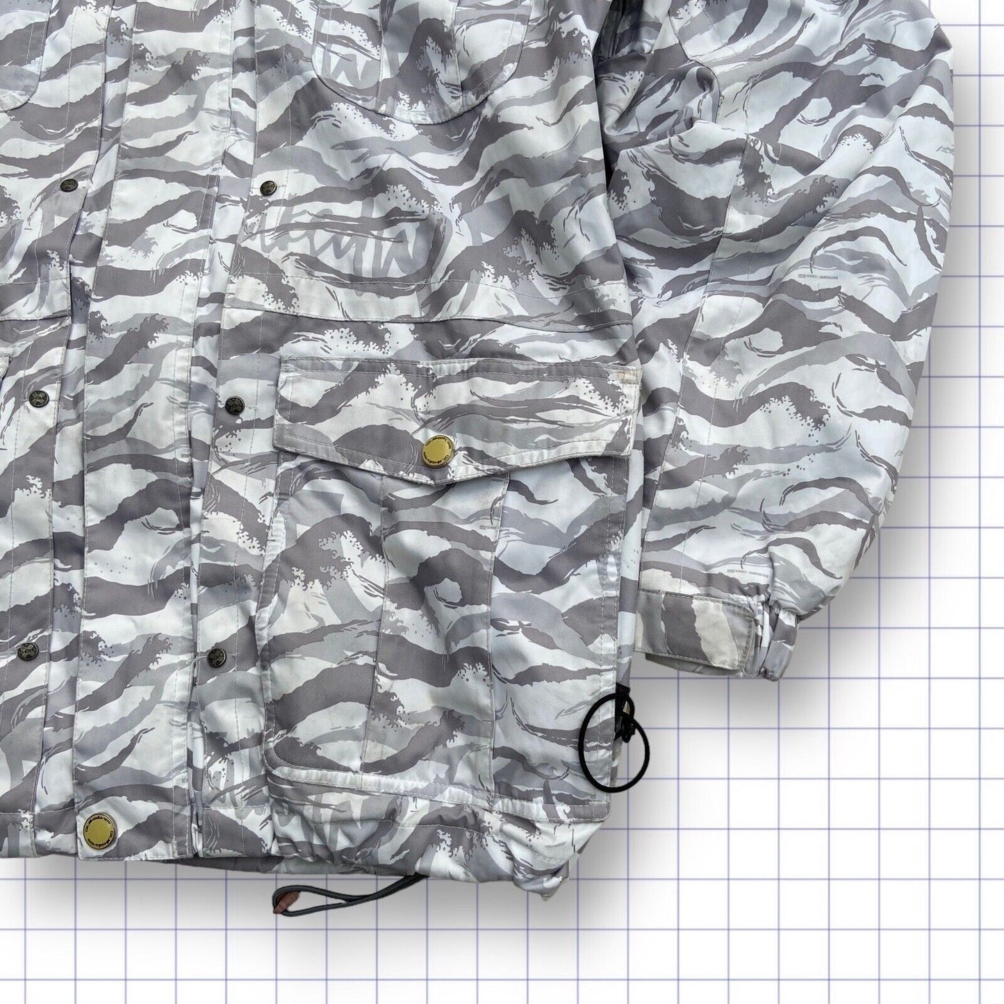 Vintage Snow Camo Quicksilver Jacket - S