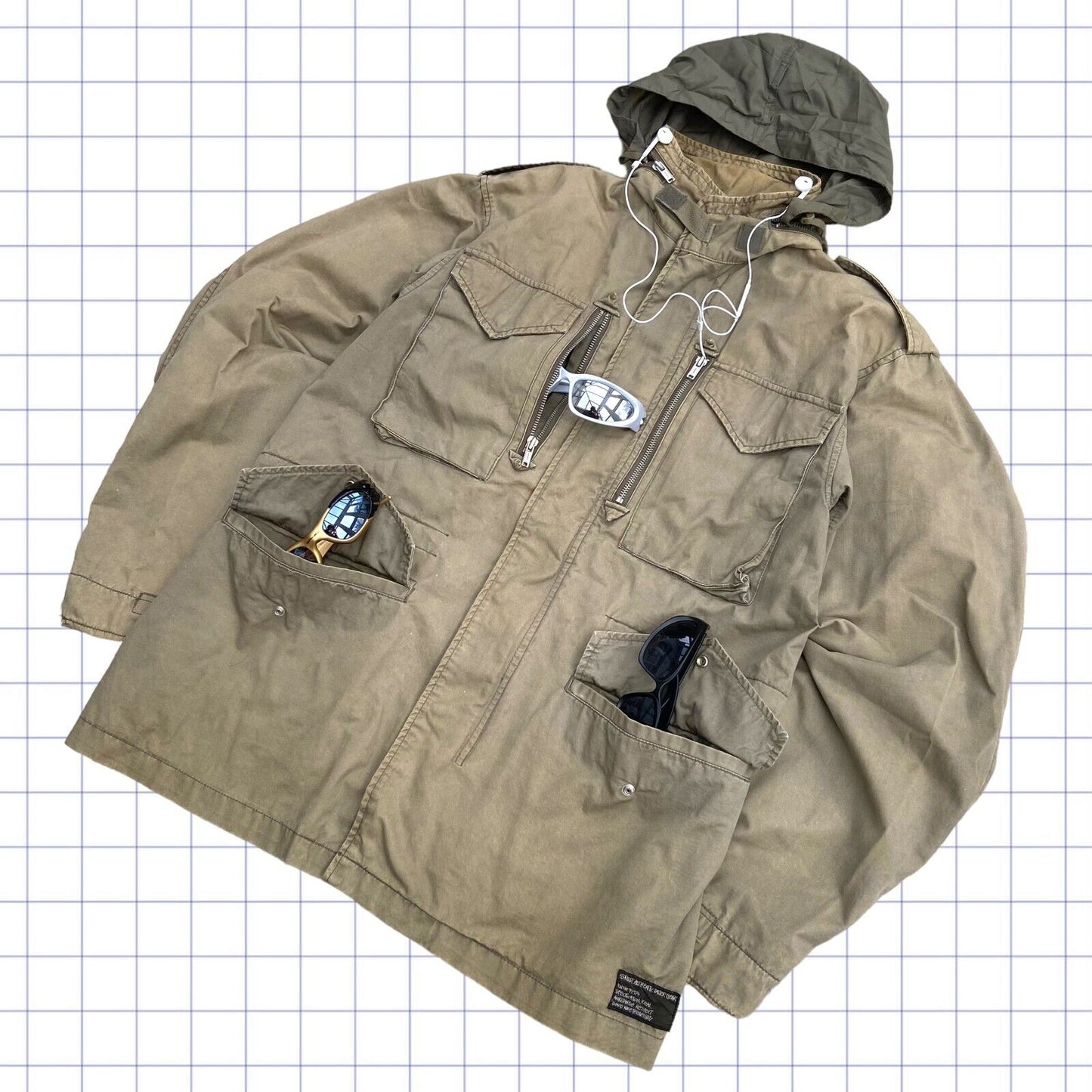 90s Stussy Work Wear Jacket - M