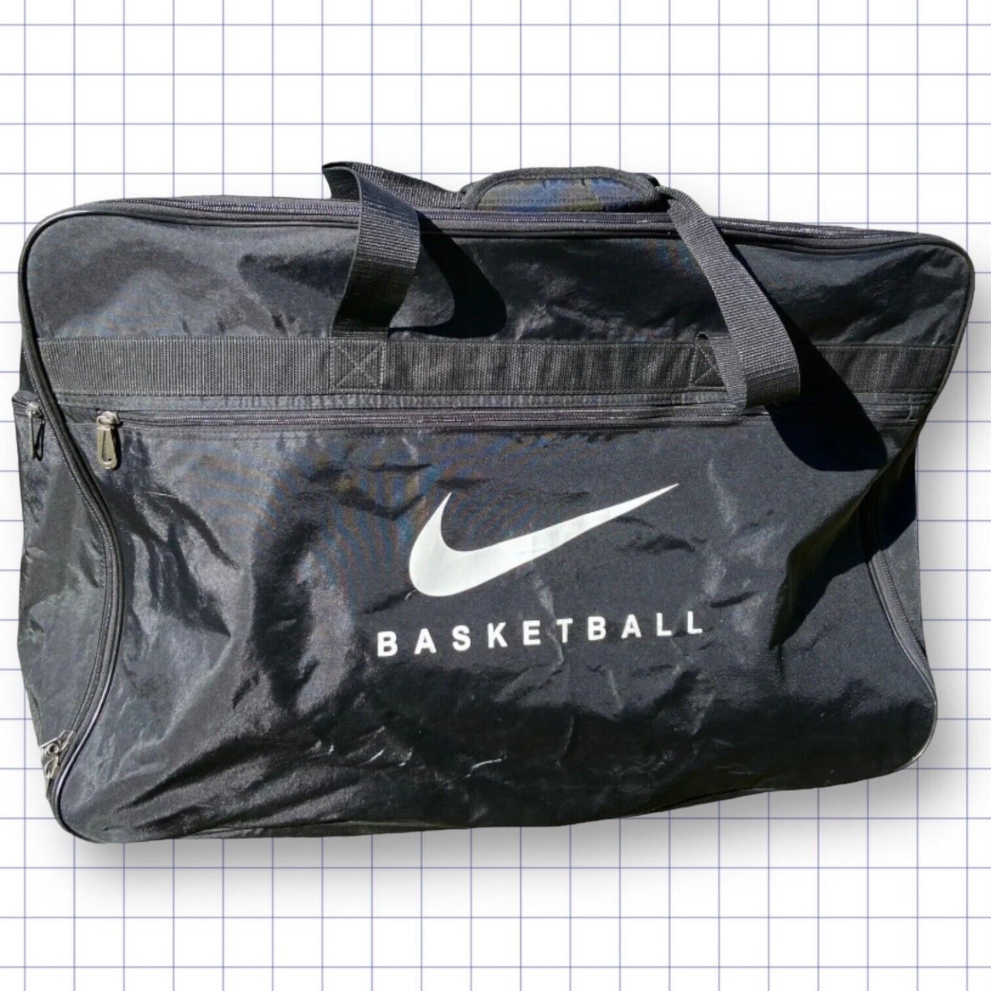 Nike Large Black  Basketball Duffel Bag Pre-Owned 75x50x20cm