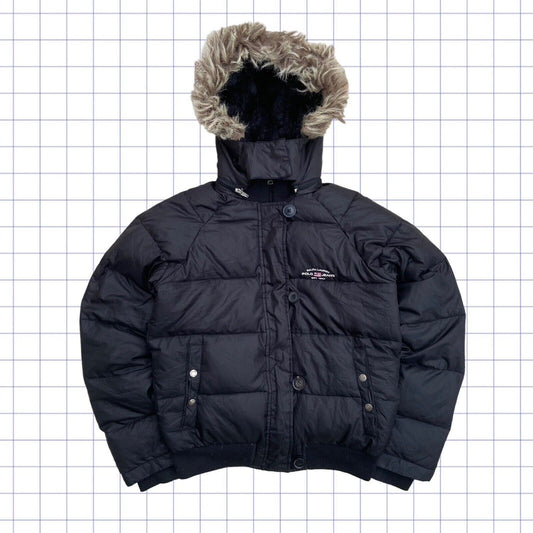 Vintage Polo Ralph Lauren Black Puffer Jacket  - S