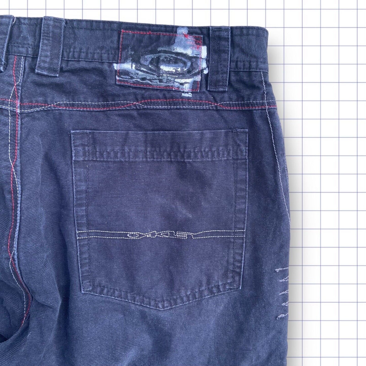 Black Vintage Oakley Jeans - 34W 32L