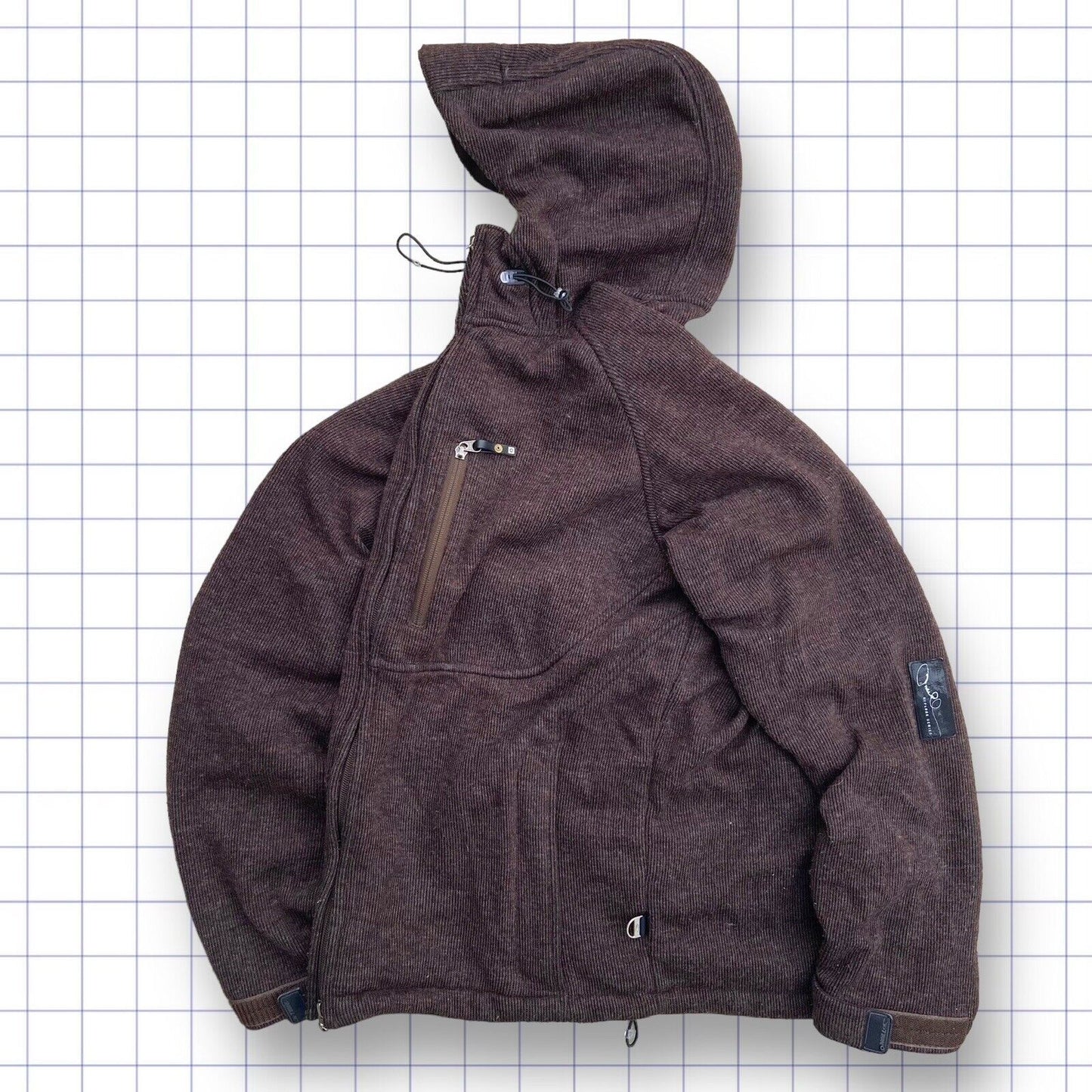 Vintage Brown Oneill Ninja Fleece - M