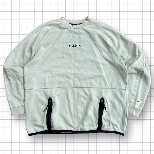Early 2000s Nike Cream Jumper - L