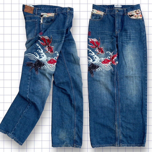 Karakuri Jeans 33W 31L