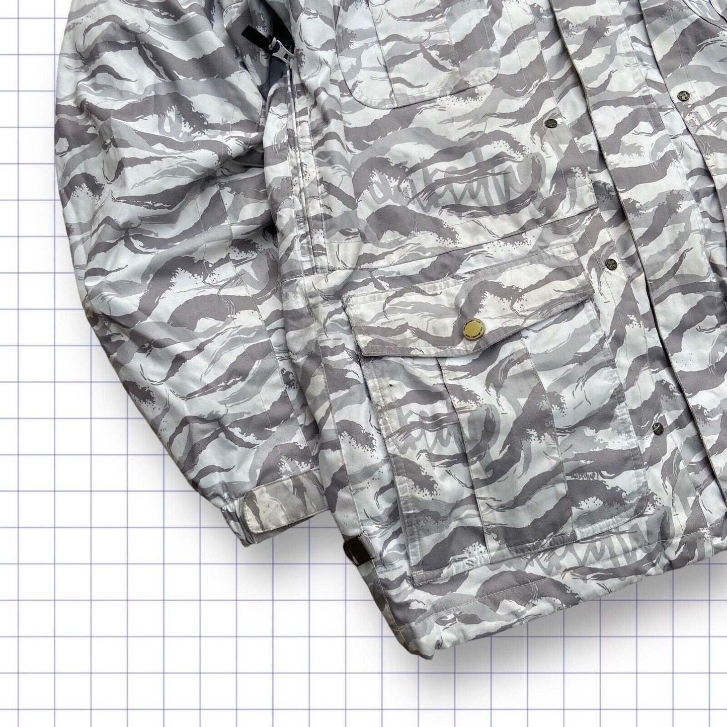 Vintage Snow Camo Quicksilver Jacket - S