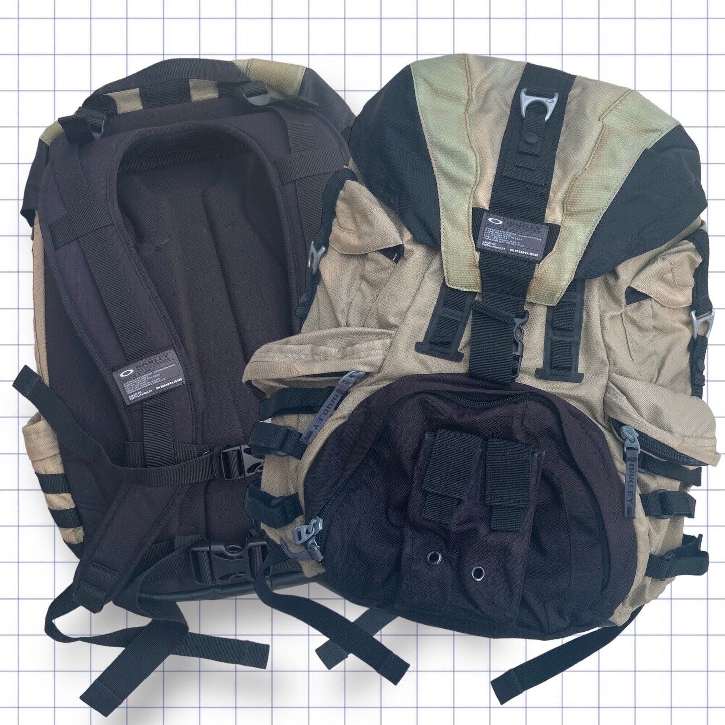 Rare 2006 Oakley Surf Pack 2.0 Desert Backpack