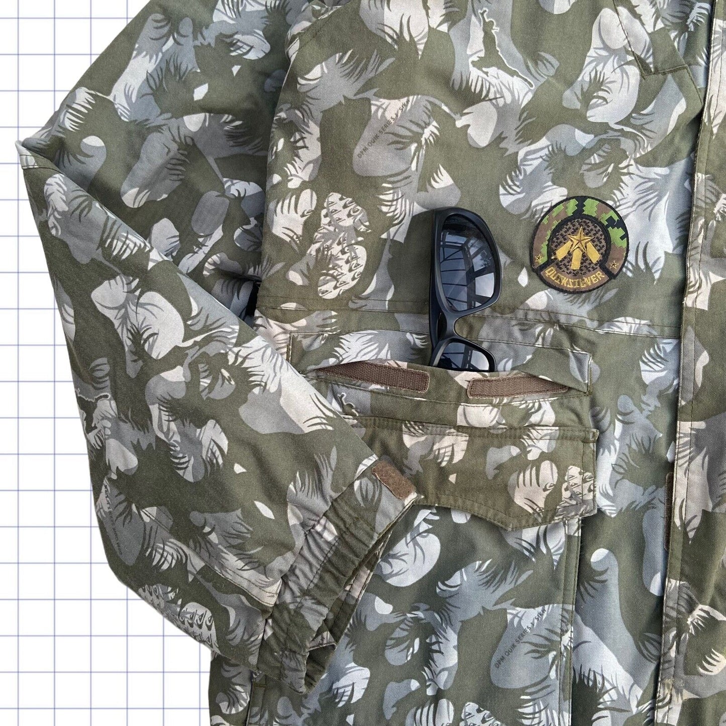 Quicksilver Multipocket Realtree/Camo Jacket - L