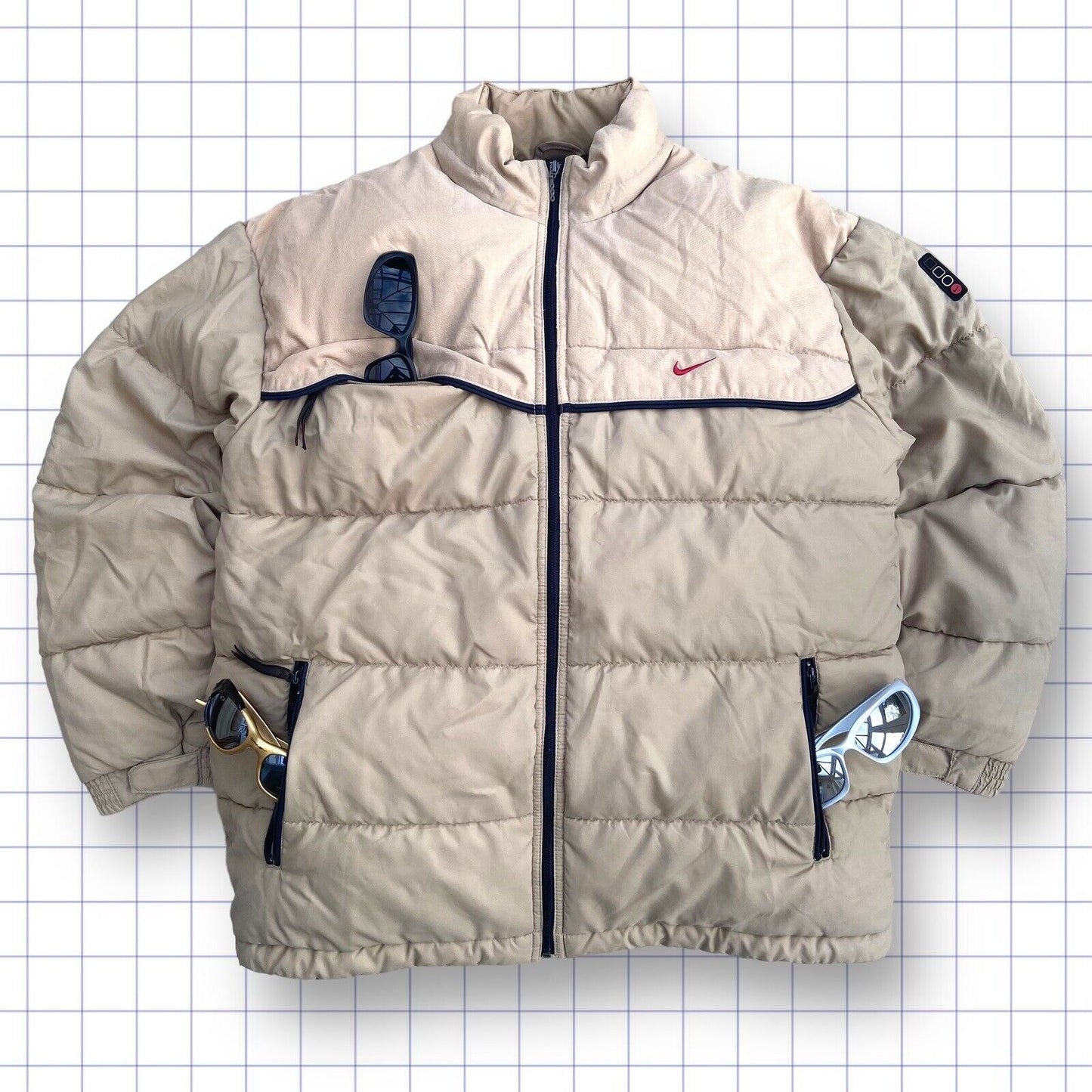 Vintage 90s Nike Puffer Jacket - L