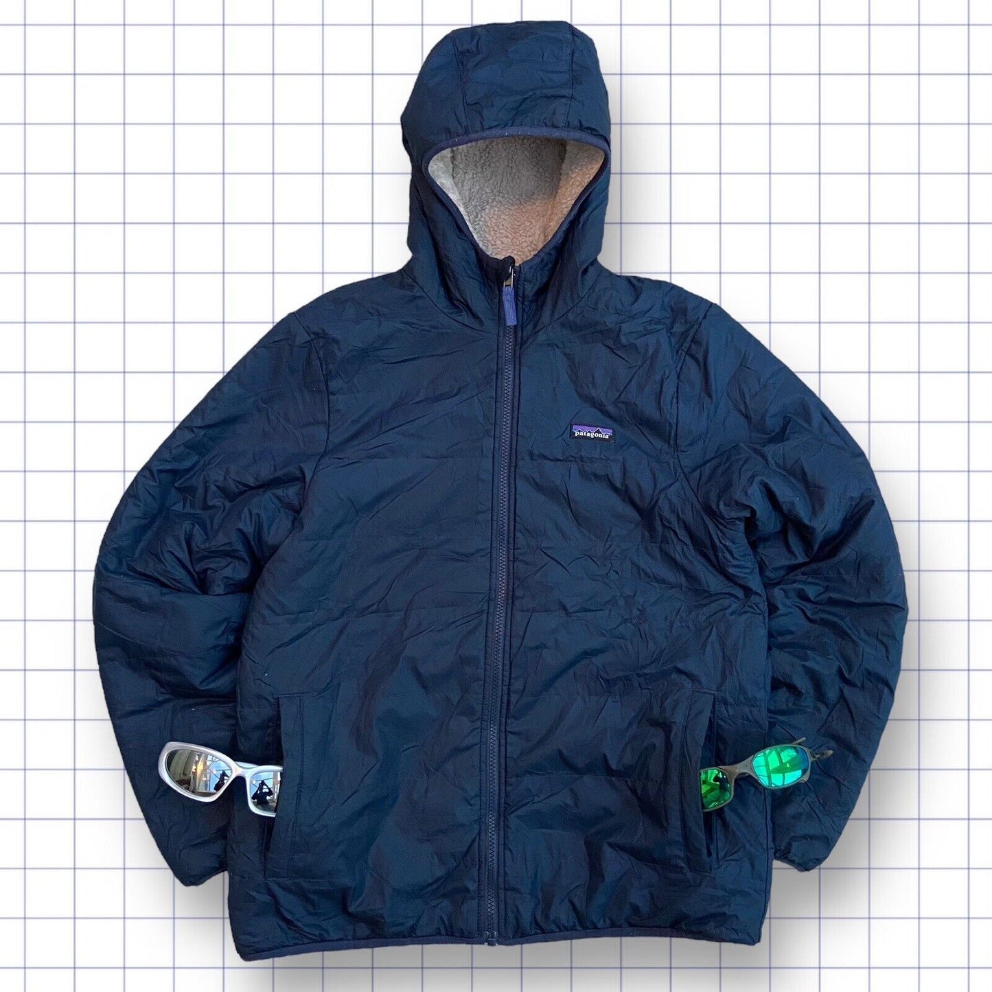 Reversible Patagonia Ninja Fleece - S