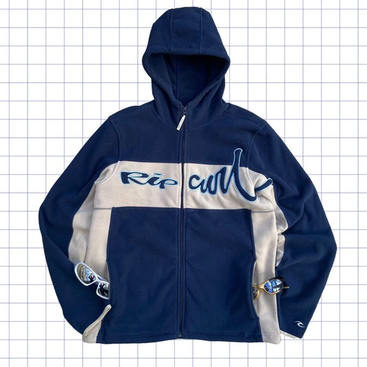 Vintage Ripcurl Spellout Ninja Fleece - M