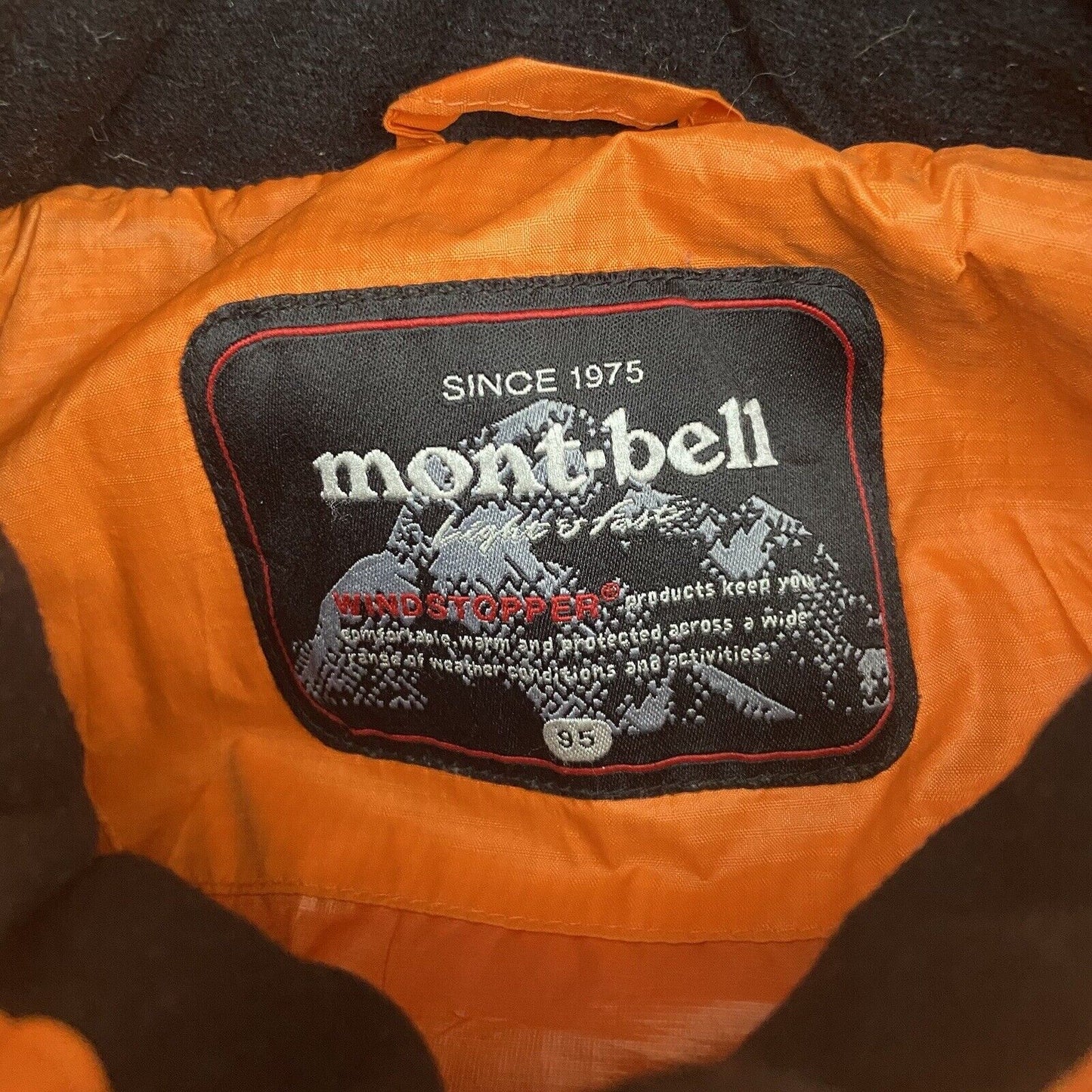 Vintage Montbell Windstopper Puffer Jacket EX 800 - S/M