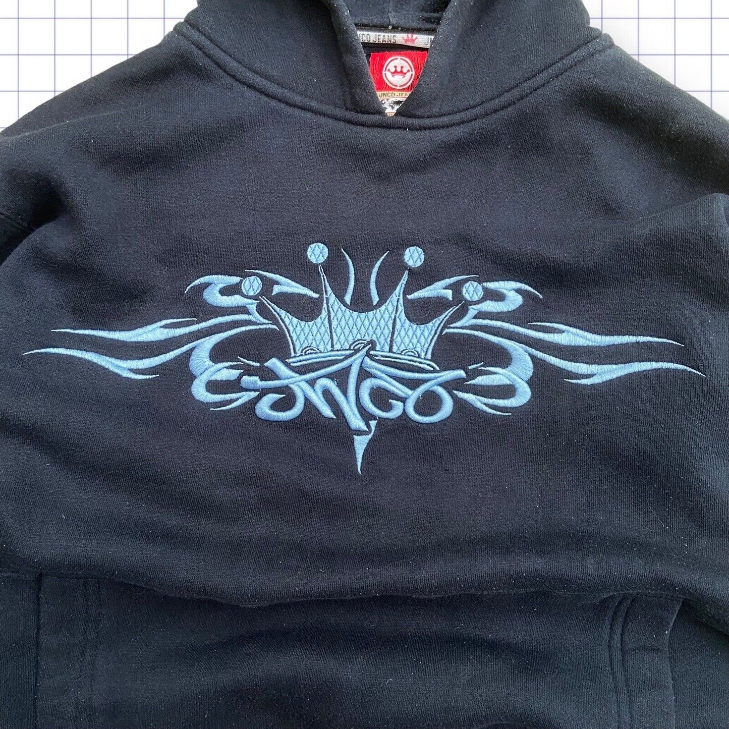 JNCO Rare Tribal Embroidered Hoodie - S/M