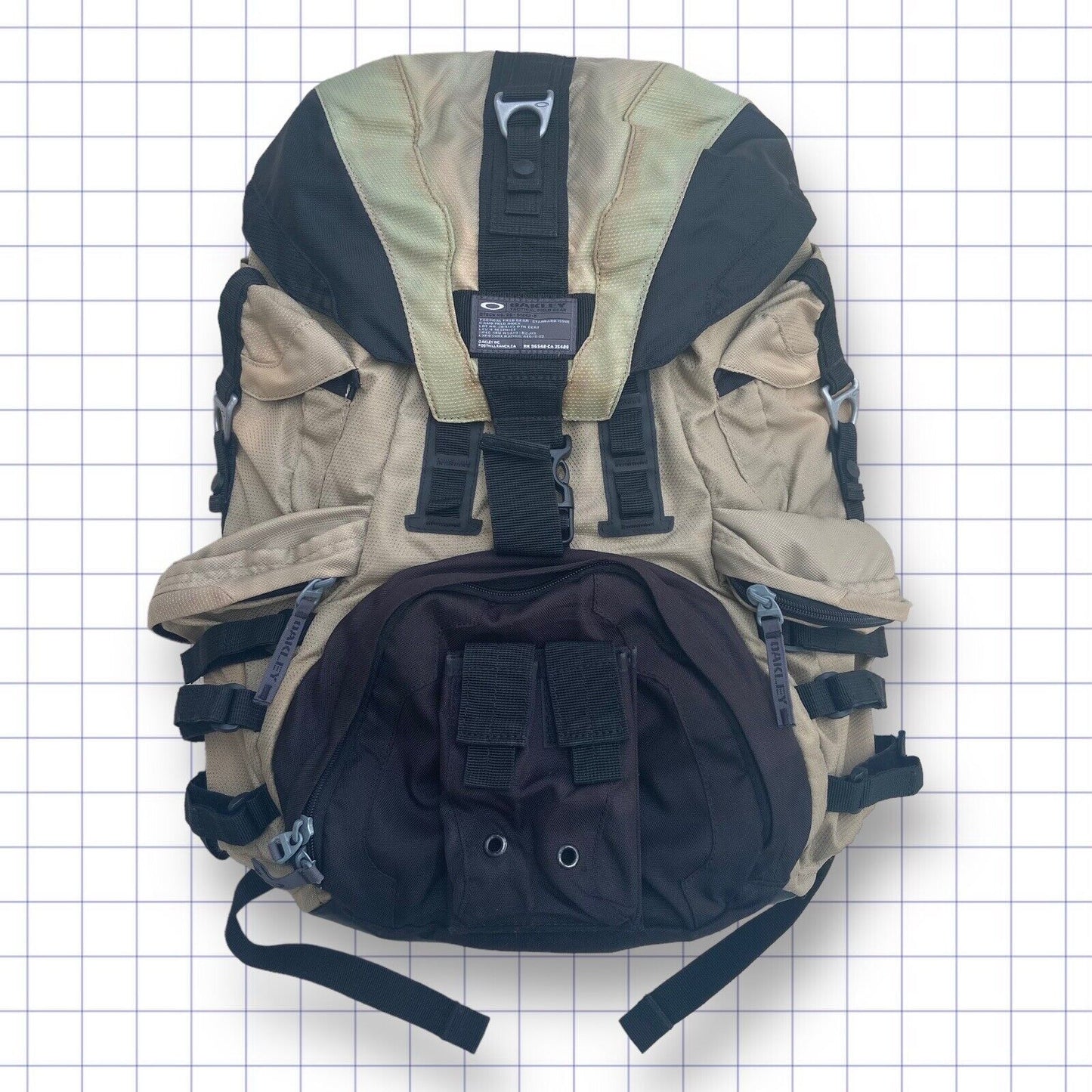 Rare 2006 Oakley Surf Pack 2.0 Desert Backpack