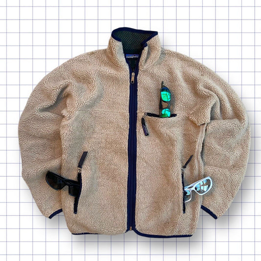 Beige Patagonia Fleece - S