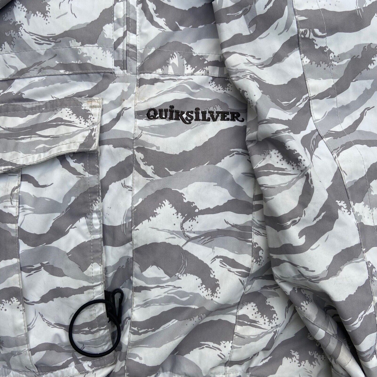 Vintage Snow Camo Quicksilver Jacket - S