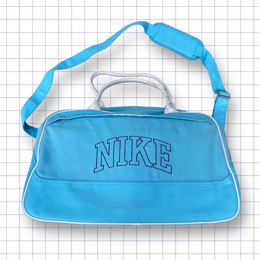 Vintage NIKE Sports Bag Light blue Downing Stadium Never Used