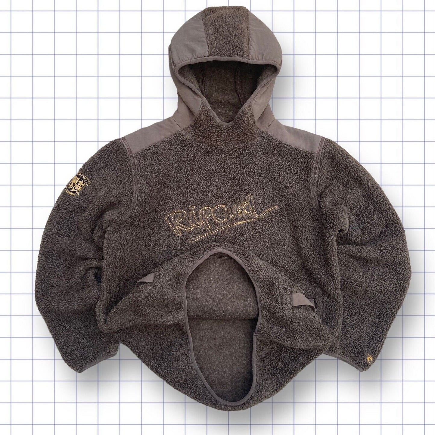 Vintage Ripcurl Ninja Sherpa Fleece - M