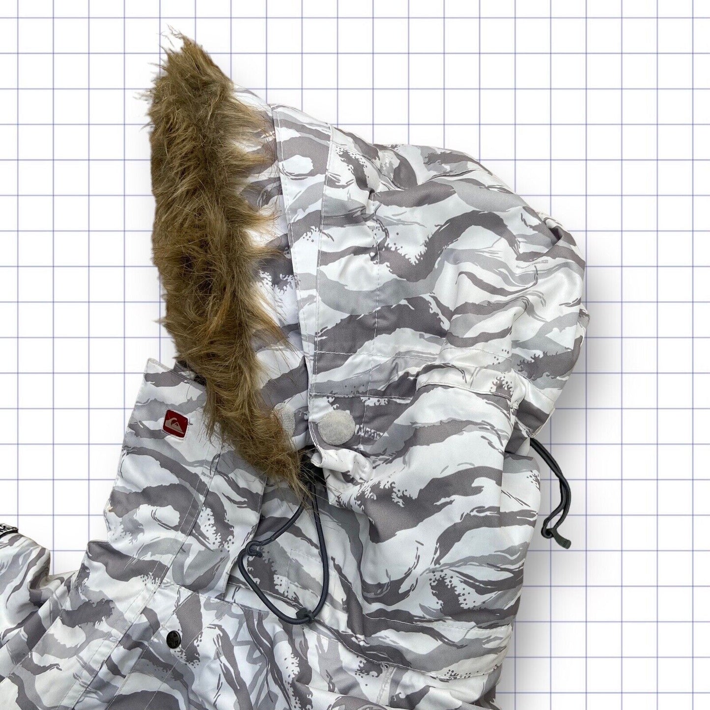 Vintage Snow Camo Quicksilver Jacket - S