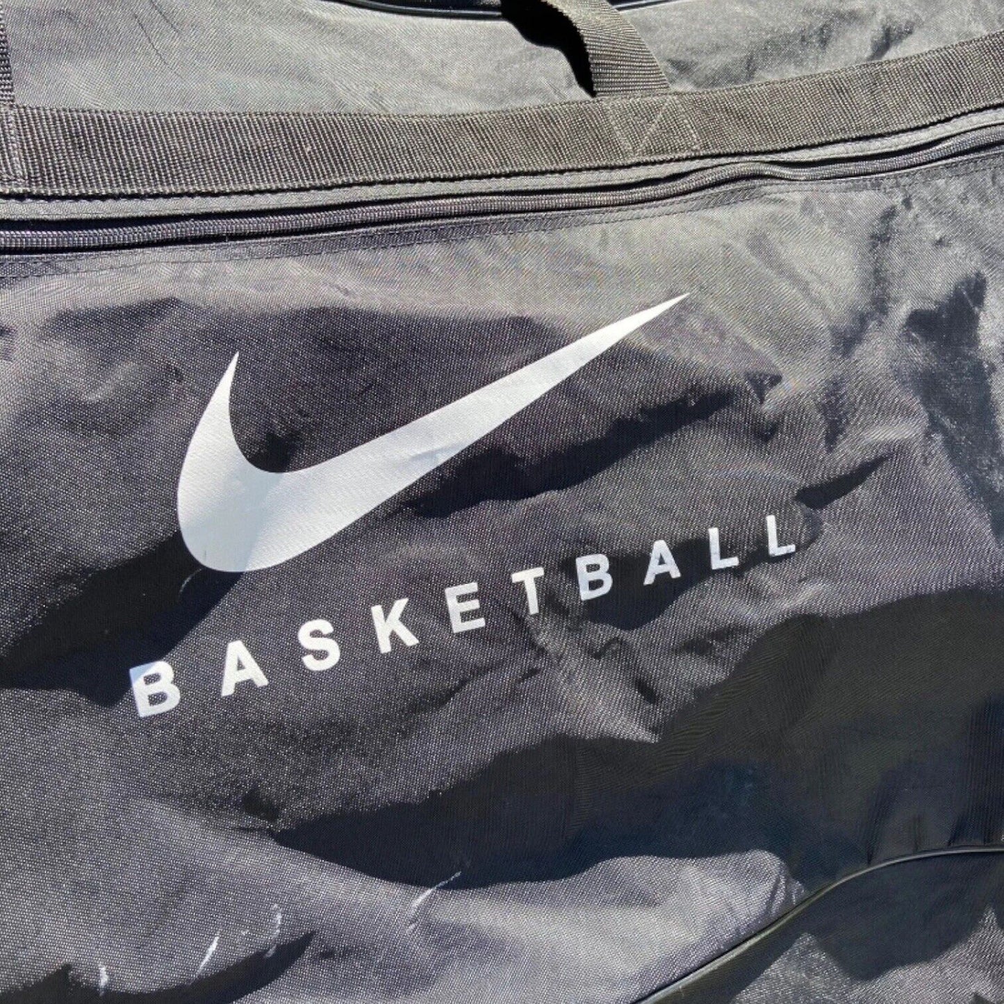 Nike Large Black  Basketball Duffel Bag Pre-Owned 75x50x20cm